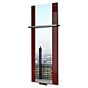 Szagato Designheizkörper Singapur (B x H: 47 x 120 cm, Wärmeleistung bei Vorlauftemperatur von 75 °C (D: 50): 799 W, Rot, Mit 1 Handtuchhalter (15 mm)) | BAUHAUS