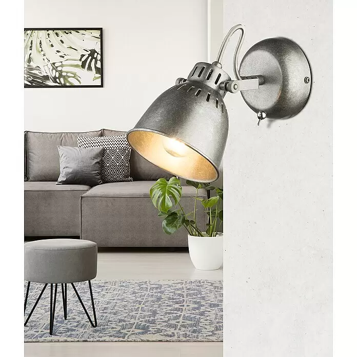Tween Light Deckenstrahler Industry - 40 W, Silber, E14, 1 Stk. - Stimmungsaufnahme