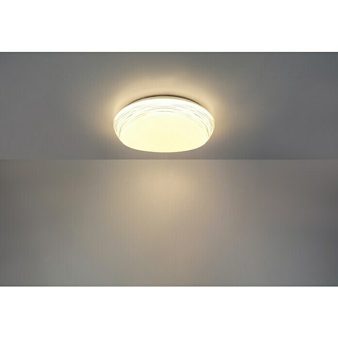 Lavida Okrugla stropna LED svjetiljka (24 W, Bijelo, D x Š x V: 40 x 40 x 10 cm)