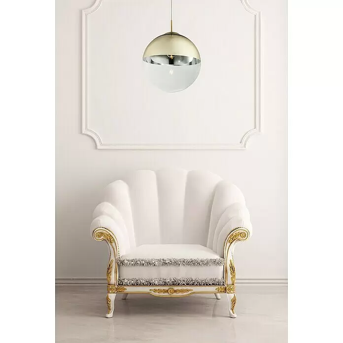 Globo Pendelleuchte Varus - Höhe: 120 cm, Gold, 1 Stk. - Stimmungsaufnahme