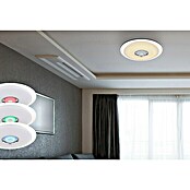 Globo LED-Deckenleuchte rund Tune (36 W, Opal, Ø x H: 60 x 6,1 cm)