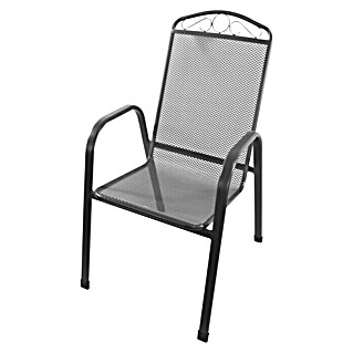Sunfun Vrtna stolica (Crna, Mogu se slagati jedni na druge)