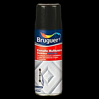 Bruguer Spray esmalte Multiusos (Negro, Brillante, 400 ml)