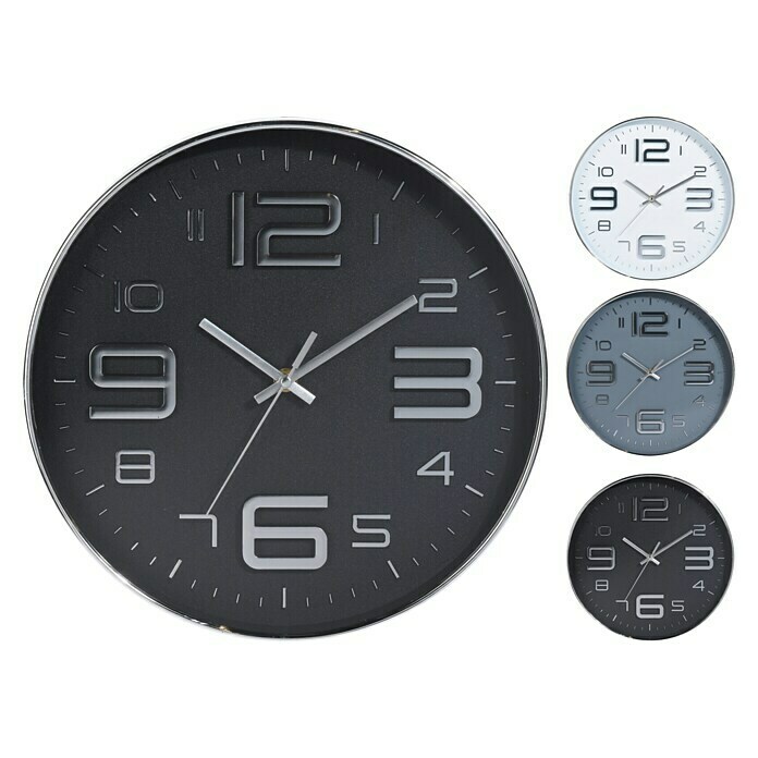 Reloj de pared (Diámetro: 30 cm, Multicolor) | BAUHAUS
