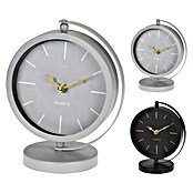 Reloj de mesa Clásico (Diámetro: 16,5 cm, Gris/Negro) | BAUHAUS
