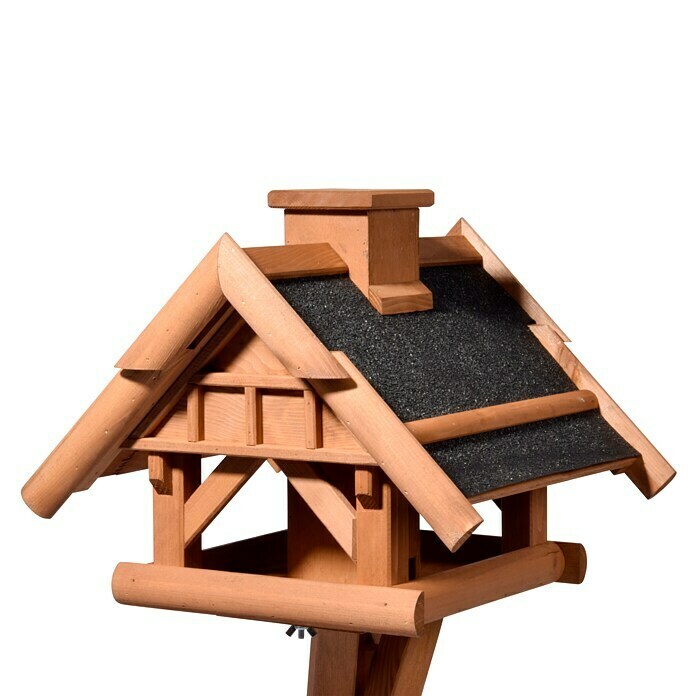 Dobar Vogelfutterhaus (42,5 x 36 x 34,5 cm, Hellbraun, Holz) | BAUHAUS