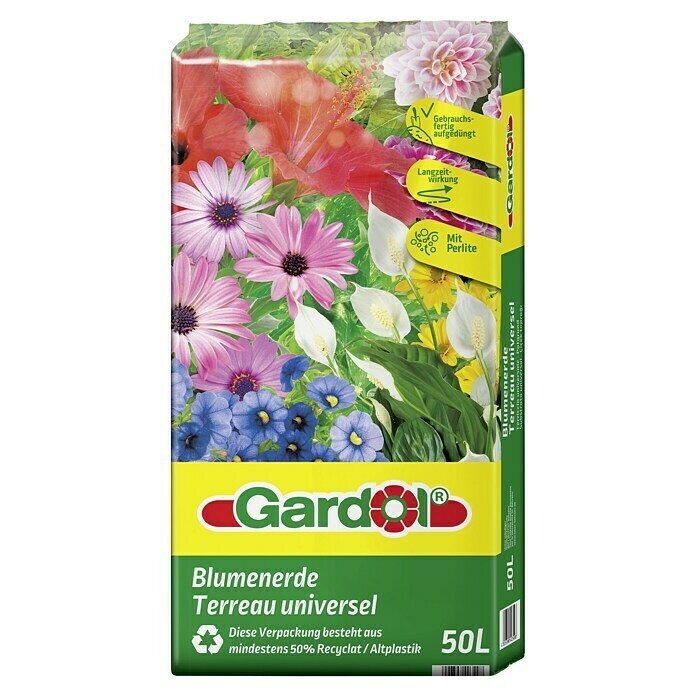 Gardol Blumenerde50 l Front View