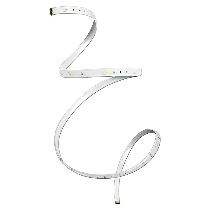 Ledvance Smart+ WiFi LED-Band Flex Erweiterung - Länge: 1 m, RGB - Abgebildete flexible LED-Leiste, ideal zur flexiblen Beleuchtung im Innenbereich, für indirekte Lichteffekte oder zur Akzentuierung von Möbeln.