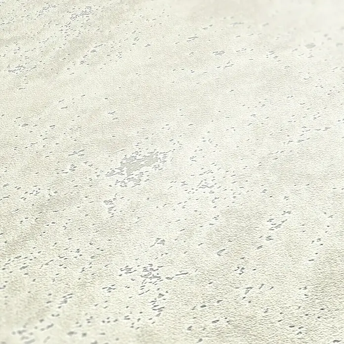 A.S. Création Elements Vliestapete Uni - Weiß, Betonoptik, 10,05 x 0,53 m - Eine Nahaufnahme einer strukturierten, beigen Oberfläche, die eine subtile, natürliche Textur und ein elegantes, neutrales Erscheinungsbild bietet.