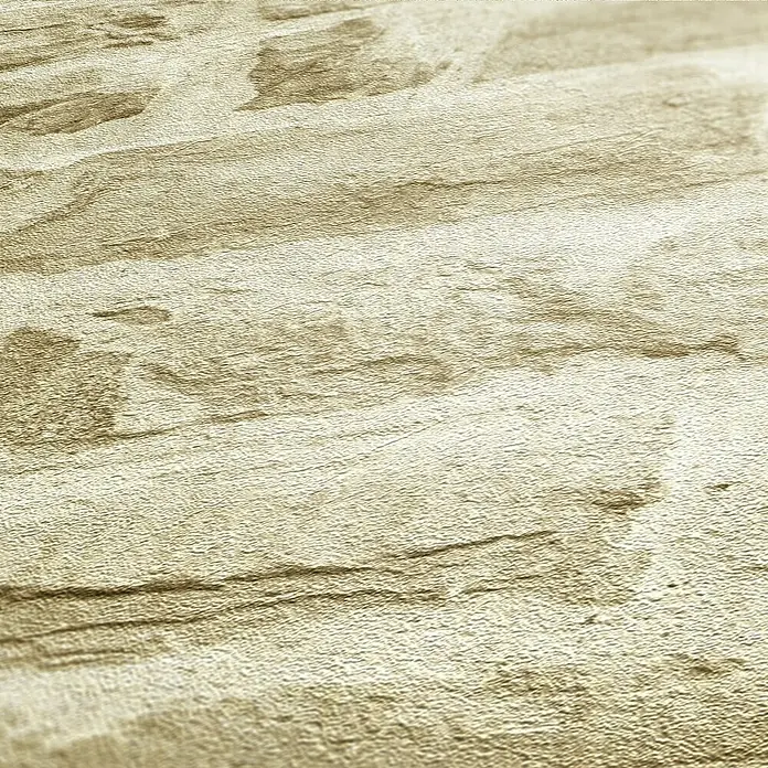 A.S. Création Elements Vliestapete Steine I - Beige, Steinoptik, 10,05 x 0,53 m - Nahaufnahme einer stilvollen Wandverkleidung mit einer dezenten Holzstruktur und einem eleganten Farbton für ein natürliches Ambiente.