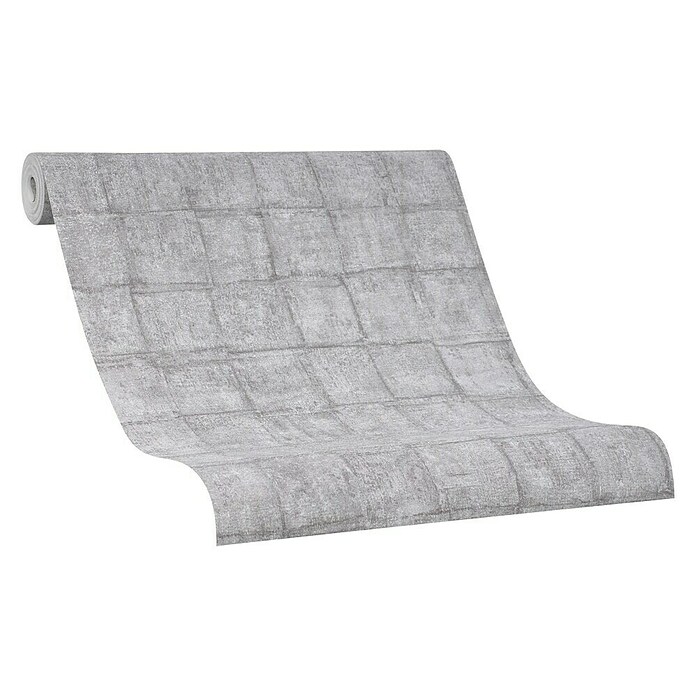 Marburg Casual Vliestapete (Braun/Grau, Grafisch, 10,05 x 0,53 m)