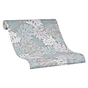 Marburg Casual Vliestapete (Blau, Floral, 10,05 x 0,53 m)