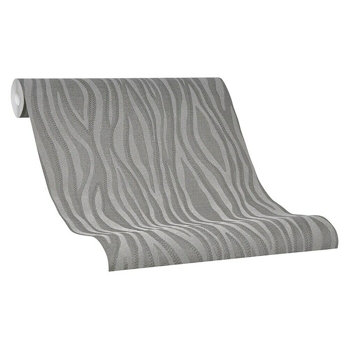 Marburg Casual Vliestapete (Anthrazit, Tieroptik, 10,05 x 0,53 m)