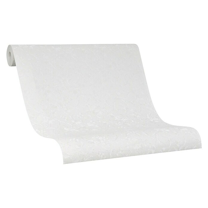 Marburg Home Classic Belvedere Vliestapete (Weiß, Floral, 10,05 x 0,53 m)