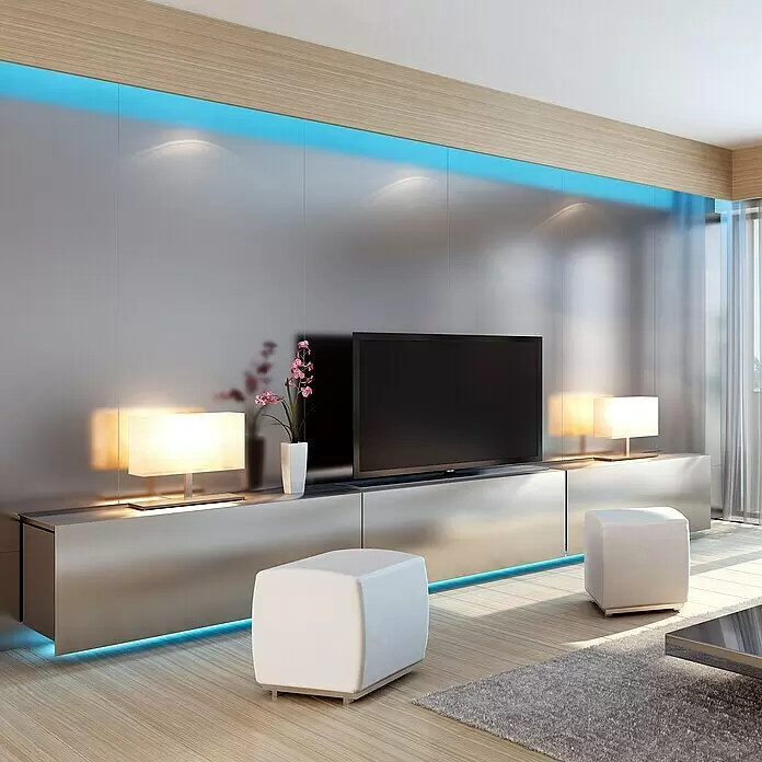 Briloner LED-Band - Länge: 5 m, RGB - Stimmungsaufnahme