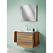 Camargue Swing Waschtischunterschrank (45,5 x 80 x 63 cm, Berg Eiche, Matt)