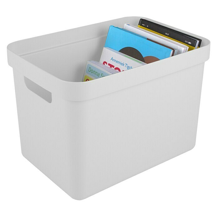 Sunware Sigma home Opbergbox (l x b x h: 35 x 24,6 x 24,3 cm, Kunststof, Wit) | BAUHAUS