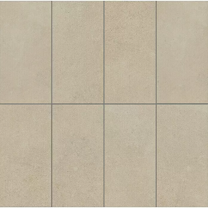 Art-Tec by Palazzo Feinsteinzeugfliese - 30 x 60 cm, Creme, Matt - Detailaufnahme