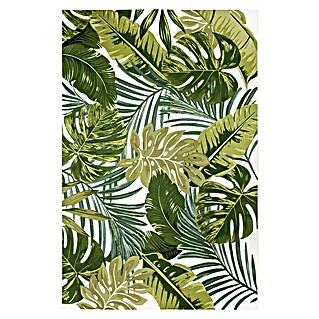 Outdoor-Teppich Kubana (Grün/Weiß, 170 x 123 cm, 75 % Polypropylen, 25 % Polyester)
