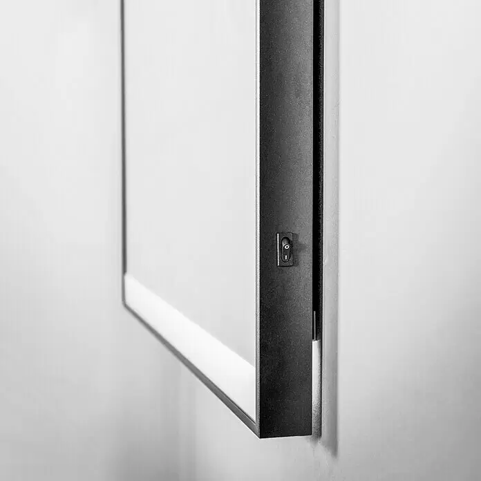 DSK Lichtspiegel Black Star - 80 x 60 cm - Detailaufnahme