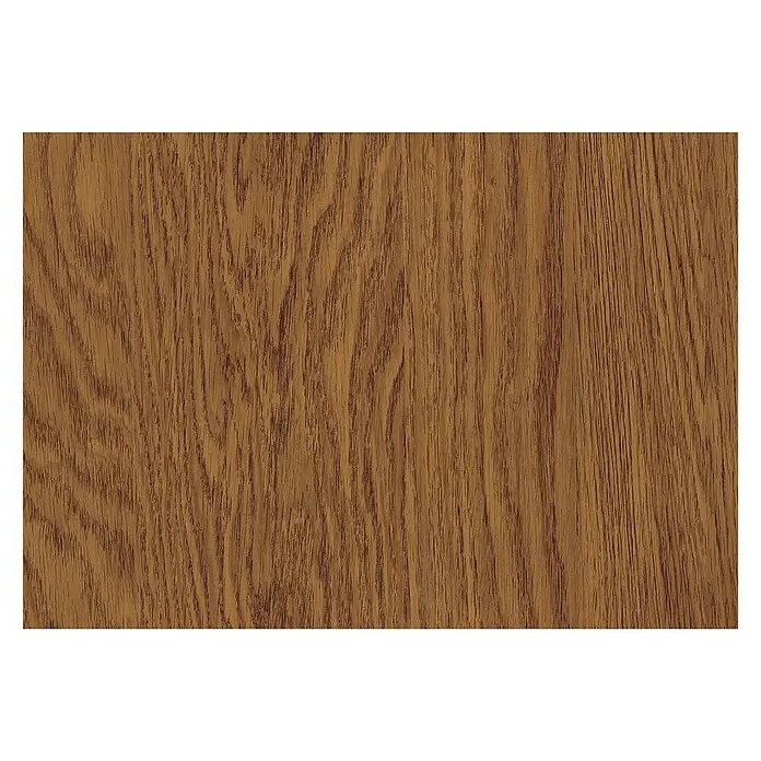 D-c-fix Lámina efecto madera roble - 200 x 45 cm, Madera, Marrón, Autoadhesivo - Primer plano de una superficie de madera que muestra su patrón de grano único, ideal para muebles o diseño de interiores.