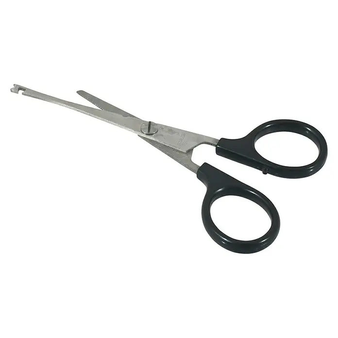 Westline Schere - Länge: 14,5 cm - Diese Nagelschere mit der markanten Kerbe ist perfekt für feine Arbeiten. Die Griffe sind ergonomisch geformt, um Komfort zu gewährleisten.