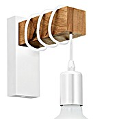 Eglo Townshend Aplique de pared (10 W, L x An x Al: 19 x 6,5 x 21,5 cm, Blanco, E27) | BAUHAUS