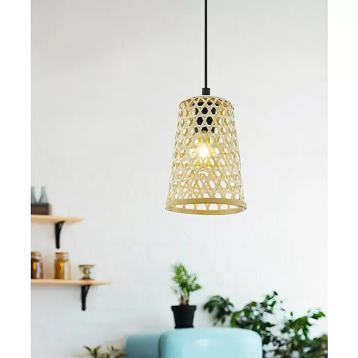 Eglo Claverdon Pendelleuchte - Höhe: 110 cm - Stimmungsaufnahme