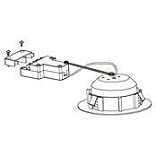 Eglo LED-Einbauleuchten-Set Pineda (6 W, Chrom, Durchmesser: 8,4 cm, Schwenkbar)