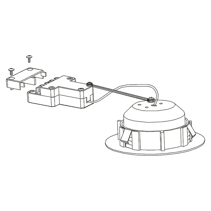 Eglo LED-Einbauleuchte Pineda rund - 6 W, L x B x H: 8,4 x 8,4 x 4 cm, Chrom, Warmweiß, Dimmbarkeit: Dimmbar - Produktansicht einer modularen LED-Einbauleuchte, die sich für vielseitige Beleuchtungsanwendungen eignet.