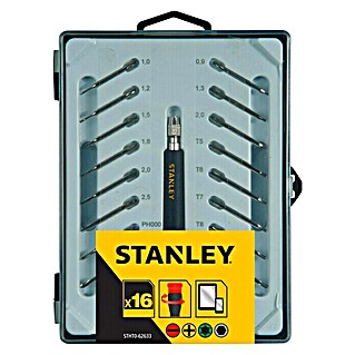 Stanley Destornillador de punta intercambiable STHTO-62633 (16 pzs.)
