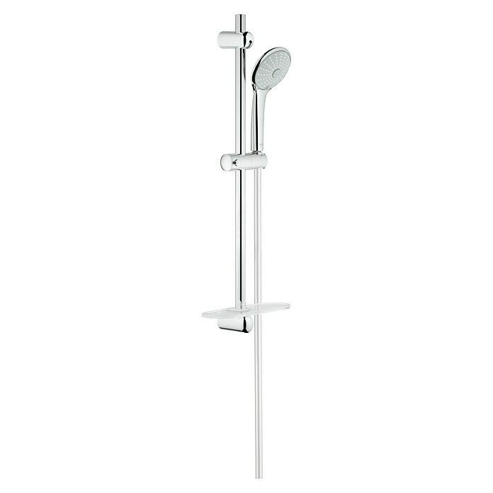 Grohe Euphoria Brausegarnitur MassageLochabstand: Variabel, Anzahl Funktionen: 3 Stk., Chrom Front View