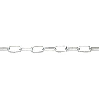 Stabilit Ringkette Meterware (Durchmesser: 3 mm, Weiß)
