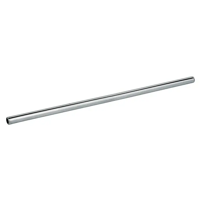 Kupferrohr Mit Bördel - Durchmesser: 10 mm, Länge: 50 cm - Chromglänzendes Rohr für Sanitäranwendungen. Robustes Material für zuverlässige Installationen im Bad oder der Küche. Beständig & langlebig.