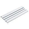 Vorhangschiene Level Verdunkelungssystem (Weiß, Länge: 150 cm, Anzahl Läufe: 2 Stk.) | BAUHAUS