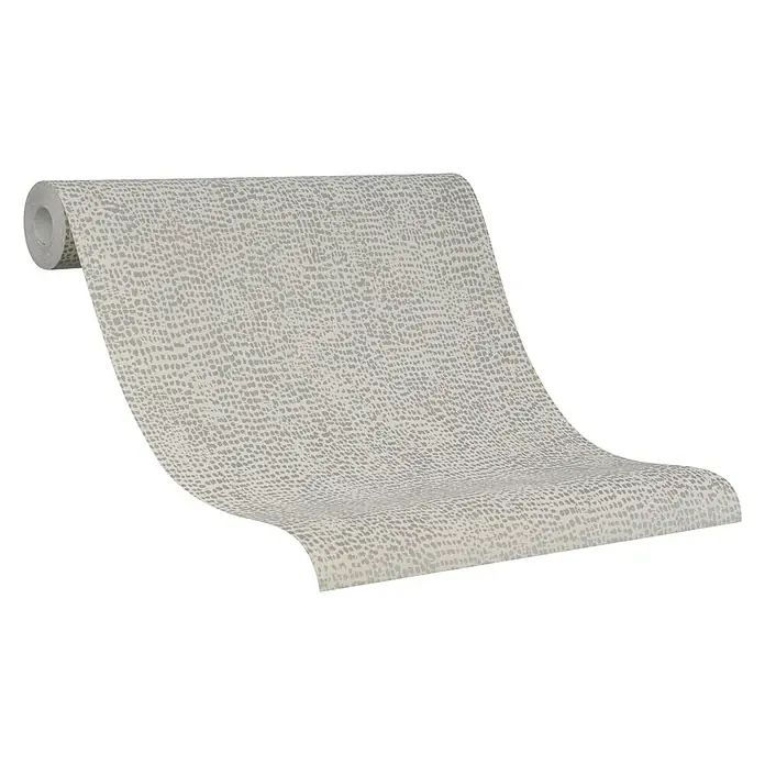 Marburg La Veneziana IV Vliestapete I - Beige/Braun, Grafisch, 10,05 x 0,53 m - Eine Rolle grauer Tapete mit einem subtilen, texturierten Muster, ideal für die Gestaltung von stilvollen Innenräumen und Wänden.