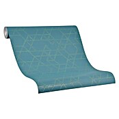 Marburg Montego Vliestapete (Blau, Grafisch, 10,05 x 0,53 m)