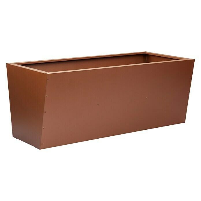 Gutta Hochbeet Valenta 200 (200 x 90 x 80 cm, Aluminium, Rost Eisen) | BAUHAUS