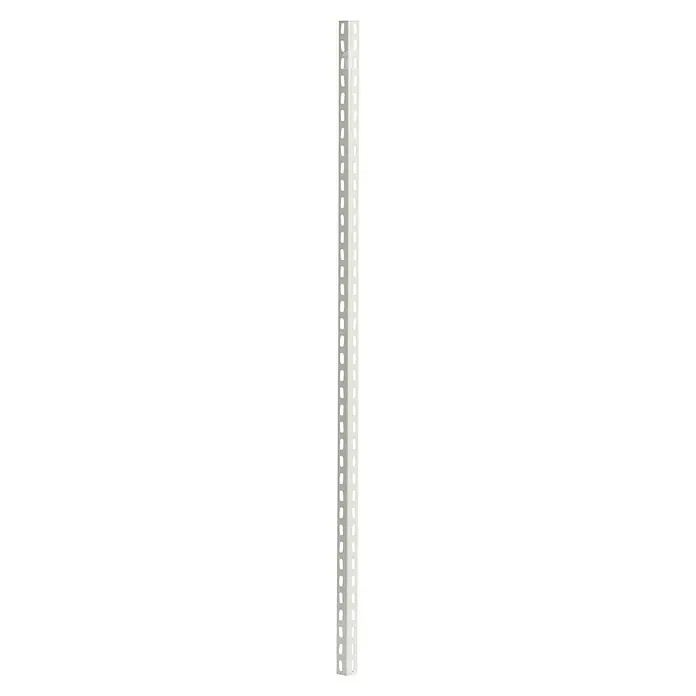 Regalux Winkelprofil - L x B x H: 4 x 4 x 250 cm, Pulverbeschichtet - Regalstützen aus Metall für eine flexible und stabile Regalkonstruktion, ideal für Heimwerker und professionelle Anwendungen.