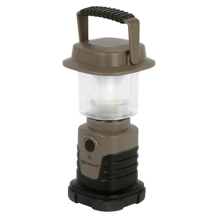 BAUHAUS Campinglampe Laterne Mini - 7,4 x 7,2 x 14 cm, 100 lm - Die Bauhaus Laterne spendet mit ihrem hellen Licht eine angenehme Atmosphäre. Ideal für Camping, Garten oder als Notlicht im Haus.
