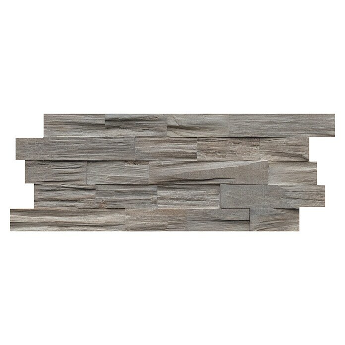 Holzpaneele Indo 3D Wall Whitewash