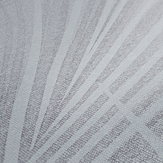 A.S. Création New Elegance Vliestapete Farn (Grau, Floral, 10,05 x 0,53 m) | BAUHAUS
