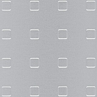 Alberts Kvadratna perforirana ploča (1.000 x 600 mm, Debljina: 1 mm, Aluminij, Eloksirano)