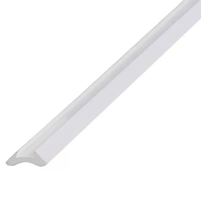 Alberts Hohlkehlleiste - 2.600 x 22 x 22 mm, Kunststoff - Weißes, flexibles V-Profil zum Kantenschutz.