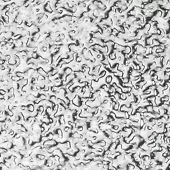 Alberts Rauputzblech - L x B x S: 1.000 x 200 x 1 mm, Aluminium - Transluzentes Glas mit organischer, gewellter Textur, das Privatsphäre schafft und Licht streut.