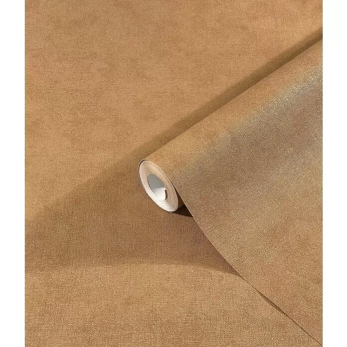 Marburg Sand & Stones Vliestapete Shades - Braun, Uni, 10,05 x 0,53 m - Detailaufnahme