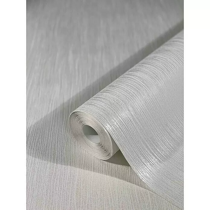 Marburg Sand & Stones Vliestapete Dune I - Creme, Uni, 10,05 x 0,53 m - Detailaufnahme