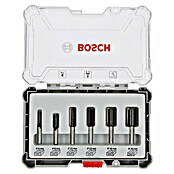 Bosch Set rezkarjev za utore  (Premer stebla svedra: 8 mm, 6 -del.) | 2547 - Fräser,Raspeln Senker | BCDA - Zubeh Bohrm/Bohrhämmer/Akkumasch | BCD - Maschinenzubehör | BC - Maschinenzubehör | B - Werkz/Masch/Maschzubeh/Auto | BAUHAUS