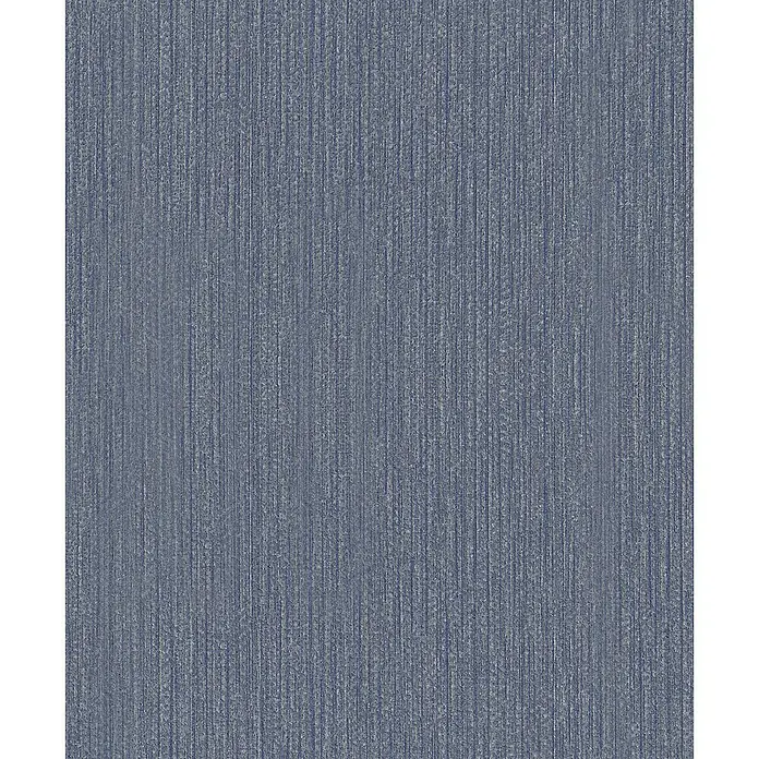 SCHÖNER WOHNEN-Kollektion New Spirit Vliestapete Struktur - Blau, Uni, 10,05 x 0,53 m - Strukturierte, blaue Tapete mit subtilen vertikalen Linien, die eine interessante Textur für jeden Raum bietet. Ideal für moderne Innenräume.