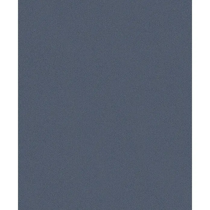 SCHÖNER WOHNEN-Kollektion New Spirit Vliestapete - Blau, Uni, 10,05 x 0,53 m - Strukturierter, einfarbiger blaugrauer Hintergrund mit feiner Körnung, ideal für vielseitige Designanwendungen.